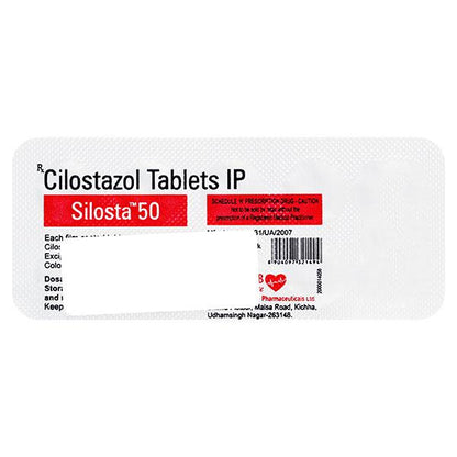 SILOSTA 50 Tablet 10's