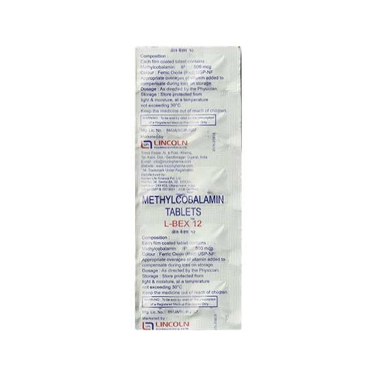 L BEX 12 Tablet 10's - Global Surgicals
