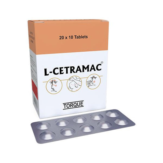 L Cetramac 5mg Tablet 10'S - Global Surgicals