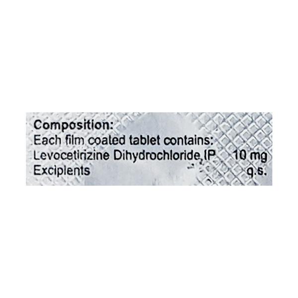 L CETRIVER 10 Tablet 10's - Global Surgicals