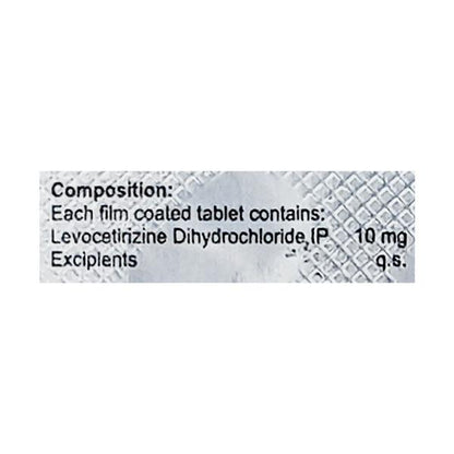 L CETRIVER 10 Tablet 10's - Global Surgicals