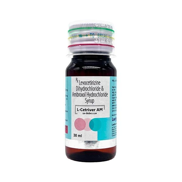 L CETRIVER AM Syrup 30ml - Global Surgicals