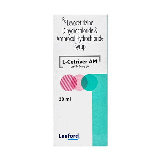 L CETRIVER AM Syrup 30ml - Global Surgicals