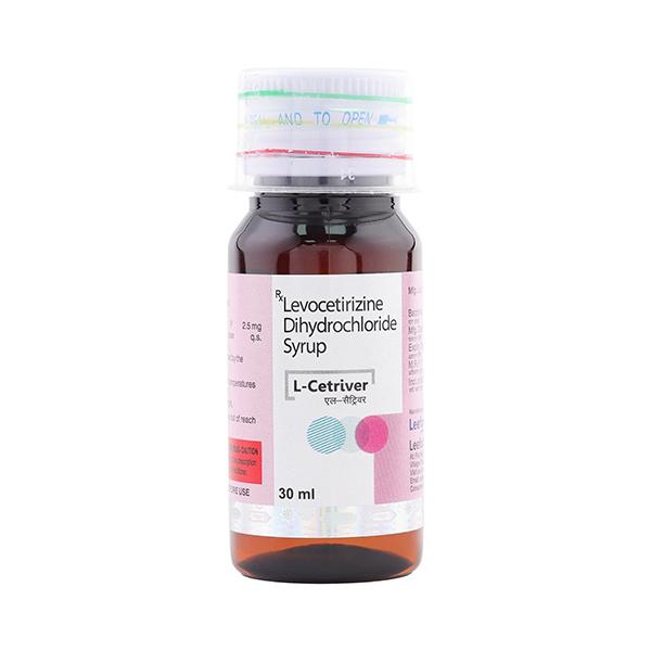 L CETRIVER Syrup 30ml - Global Surgicals