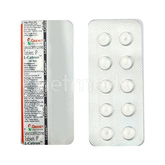 L Cetron Tablet 10'S - Global Surgicals