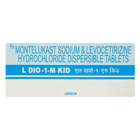 L DIO 1 M KID Tablet 10's - Global Surgicals