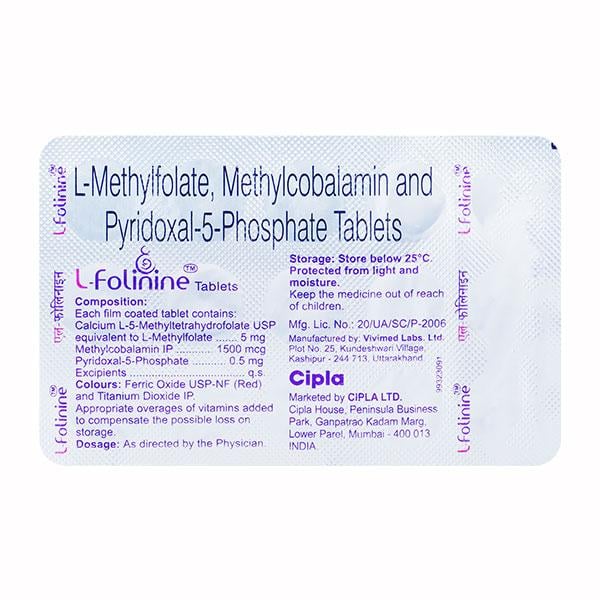 L Folinine Tablet 15'S - Global Surgicals