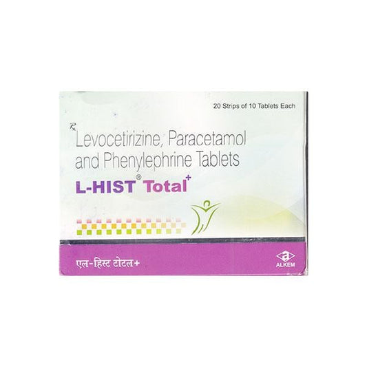 L HIST TOTAL+ Tablet 10's - Global Surgicals