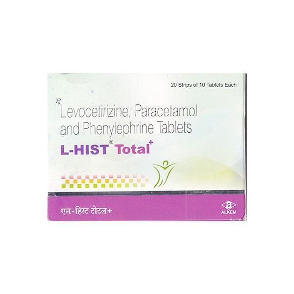 L HIST TOTAL+ Tablet 10's - Global Surgicals