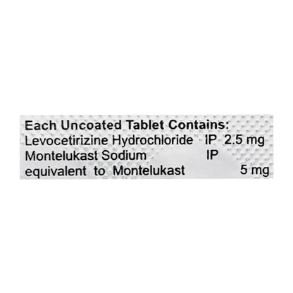 L Montus Kid Forte Tablet 10'S - Global Surgicals
