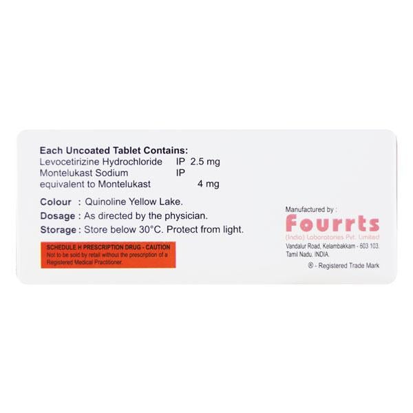 L Montus Kid Tablet 10'S - Global Surgicals
