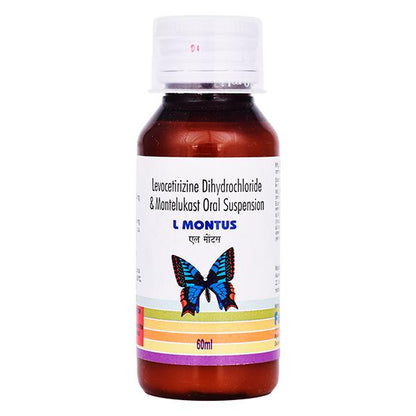 L MONTUS Oral Suspension 60ml - Global Surgicals
