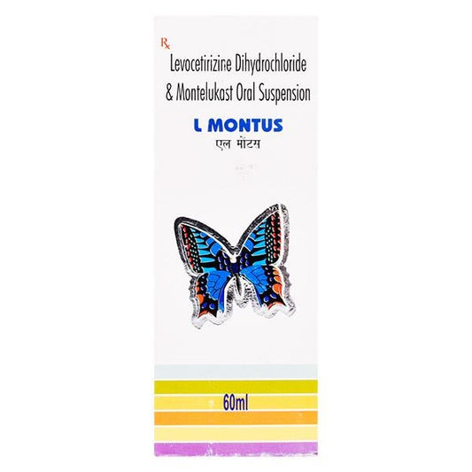 L MONTUS Oral Suspension 60ml - Global Surgicals