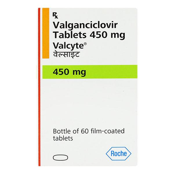 Valcyte 450mg Tablet 60'S