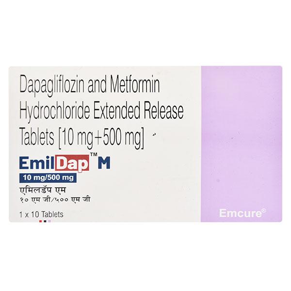 EMILDAP M 10/500 Tablet 10's