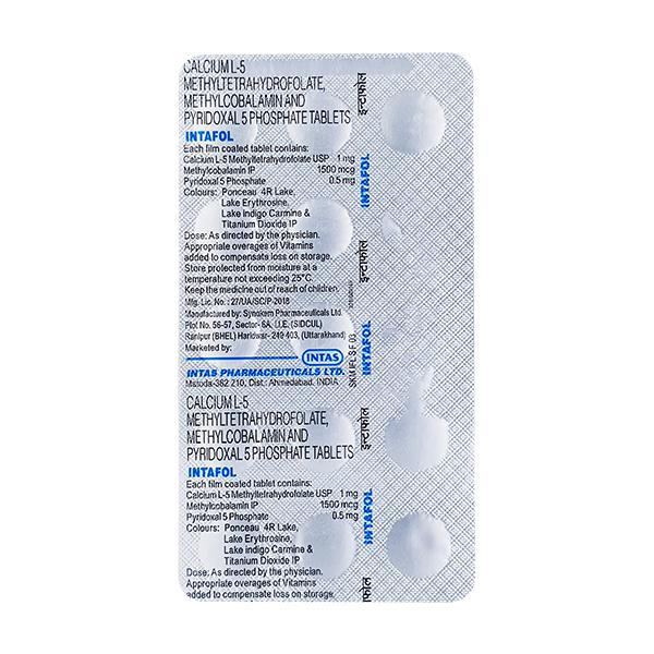Intafol Tablet 15'S