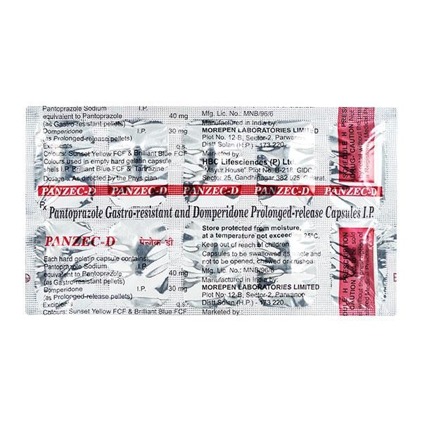 PANZEC D Capsule 10's