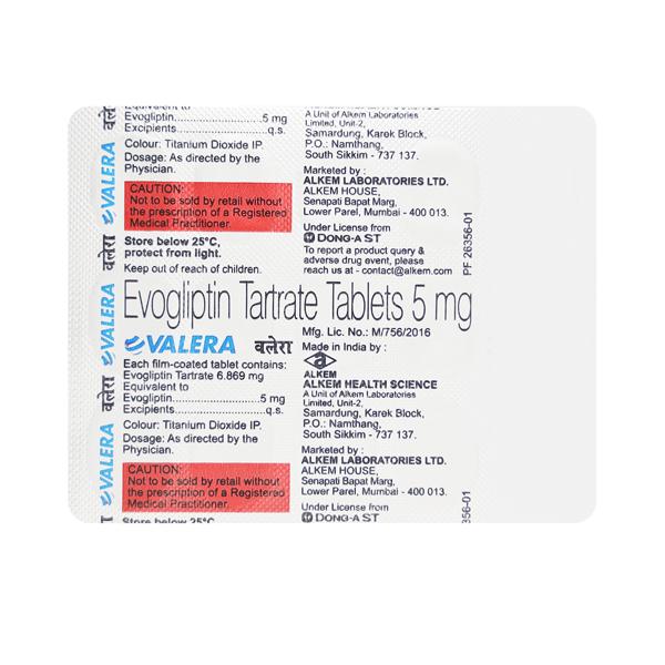 VALERA Tablet 15's