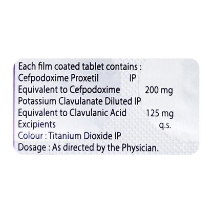 CLAVCEP CV Tablet 10's