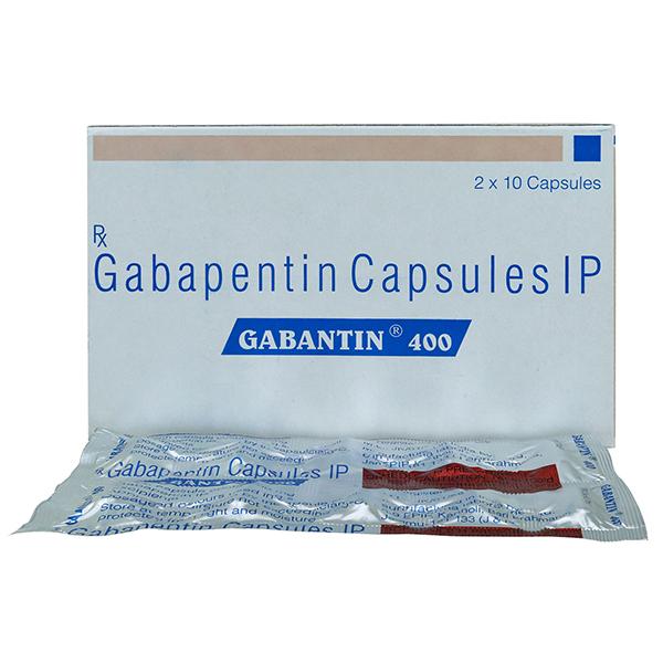 Gabantin 400mg Capsule 10'S