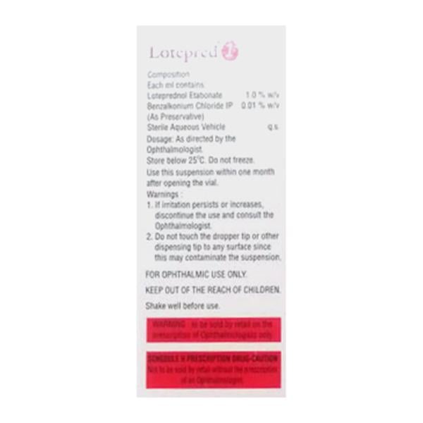 LOTEPRED 1% Eye Drops 5ml