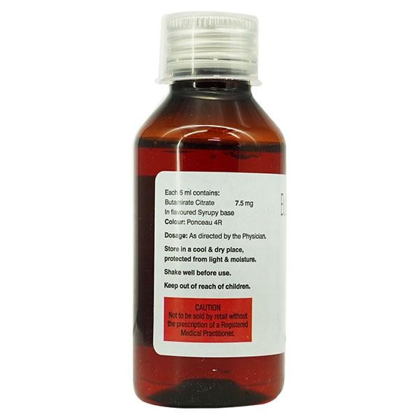 BUTADRYL SUGAR FREE STRAWBERRY FLAVOUR Syrup 100ml