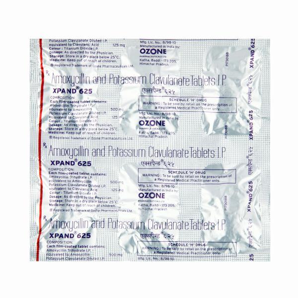 Xpand 625mg Tablet 6'S