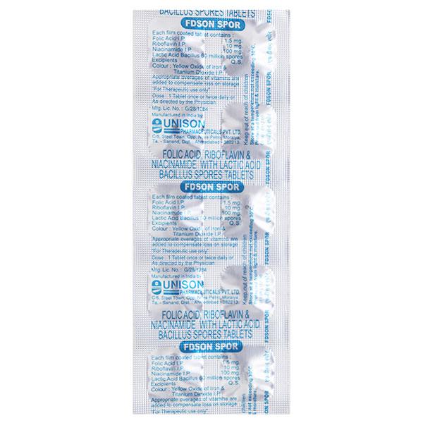 Fdson Spor Tablet 10'S