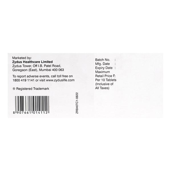 ZYROVA B 40 Tablet 10's