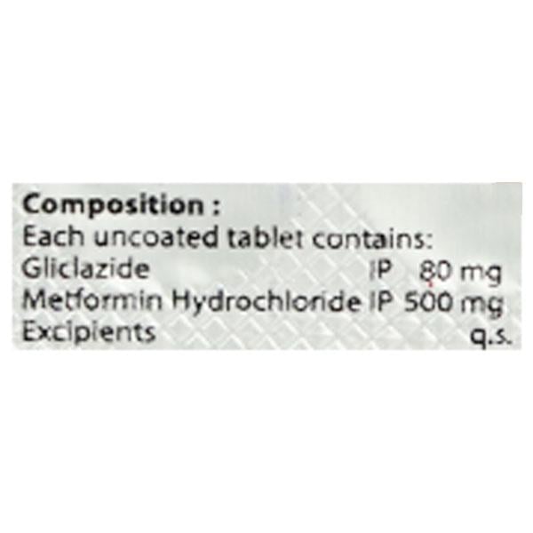 GLICLAVAC M 80 Tablet 10's