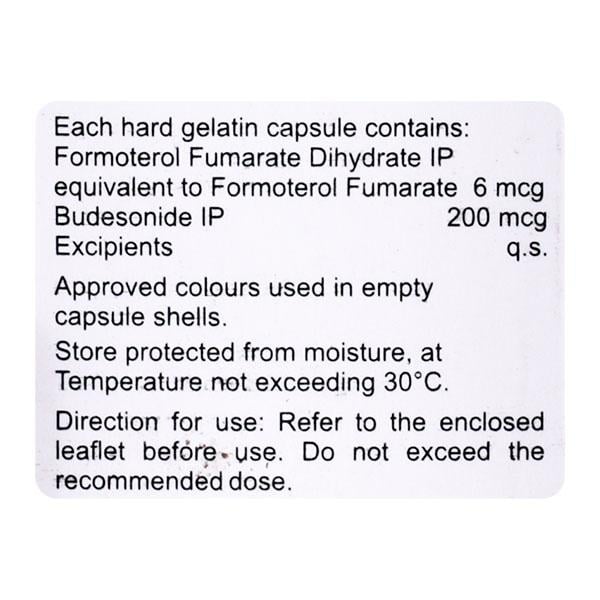 BUDETROL 200 Capsule 30's