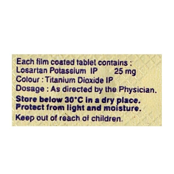 Giftan 25mg Tablet 10'S