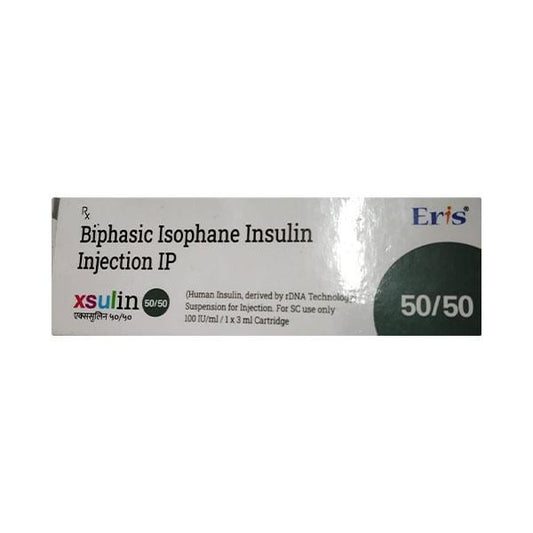 XSULIN 50/50 100iu Cartridge 3ml