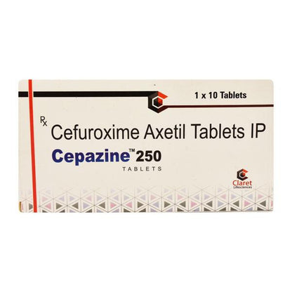 CEPAZINE 250 Tablet 10's