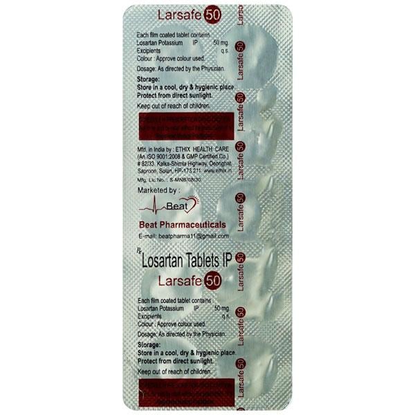 LARSAFE 50mg Tablet 10's