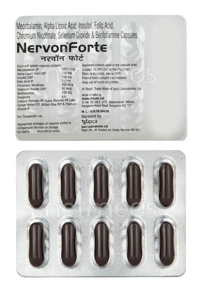 Nervon Forte Capsule 10'S