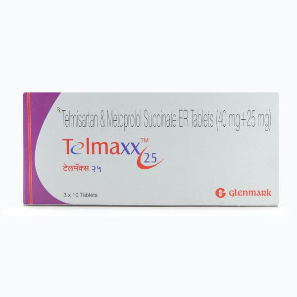 Telmaxx 25mg Tablet 10'S