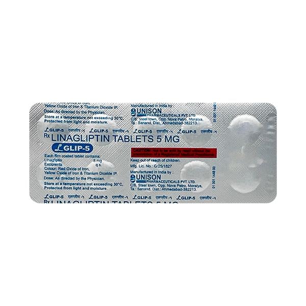 L GLIP 5 Tablet 10's