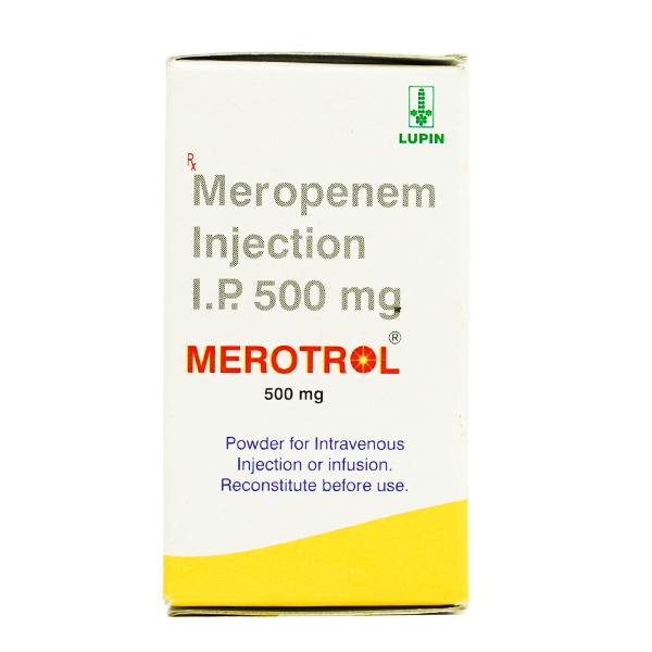 Merotrol 500mg Injection 1's