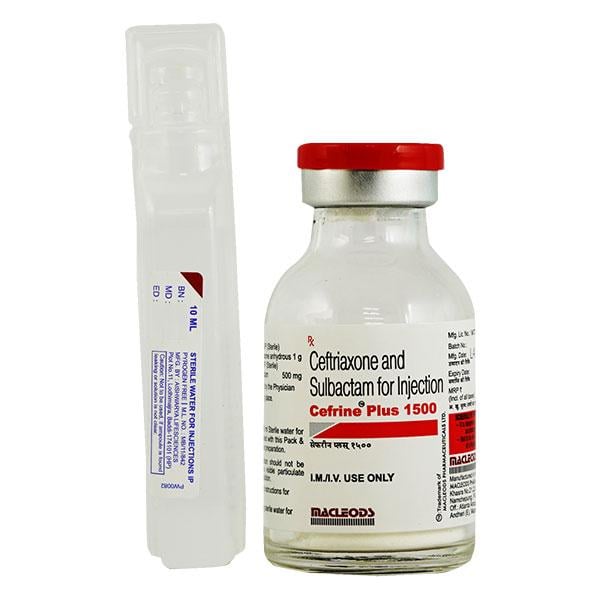 Cefrine Plus 1.5gm Injection 1's
