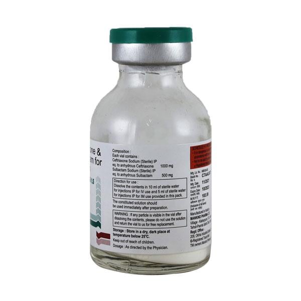 Mahacef SB Injection 1.5gm