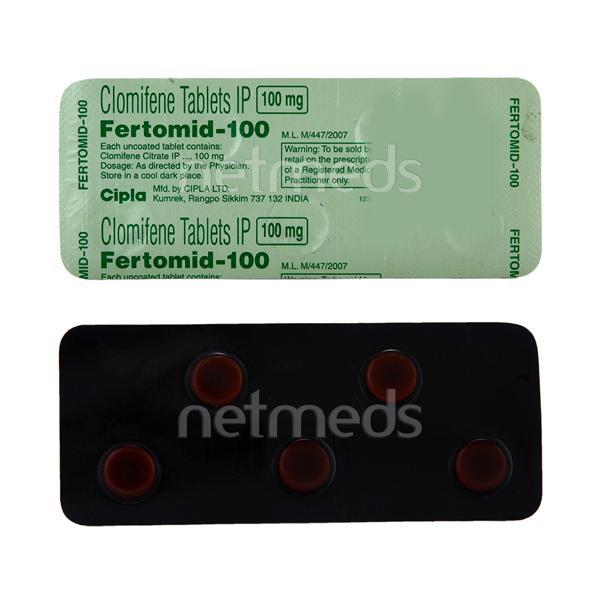Fertomid 100mg Tablet 5'S