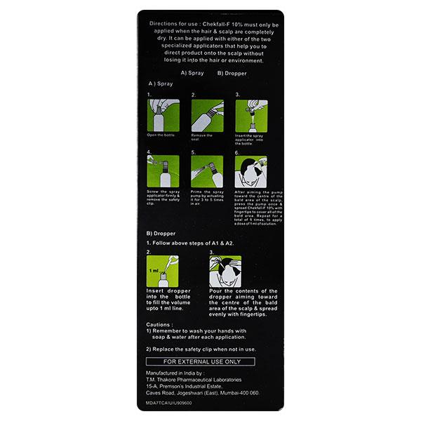 CHEKFALL F 10% Solution 60ml