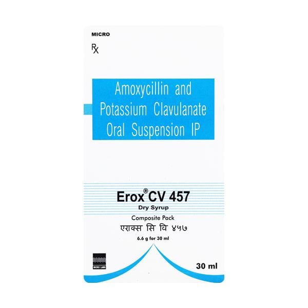 Erox CV 457mg Dry Syrup 30ml