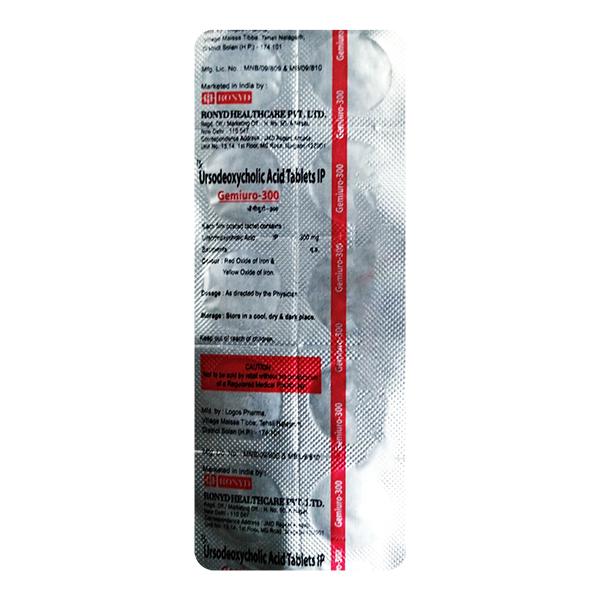 GEMIURO 300mg Tablet 10's