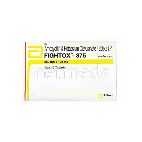 Fightox 375mg Tablet 10'S