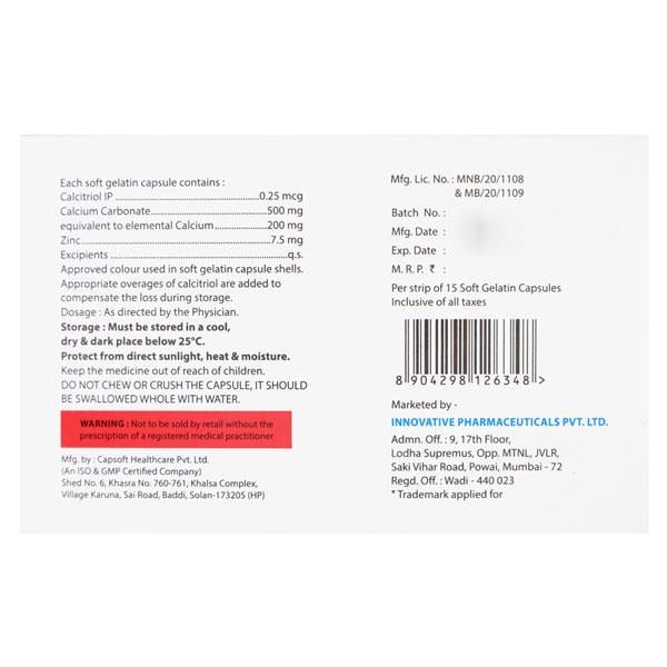 CALCIPIME Softgel Capsule 15's