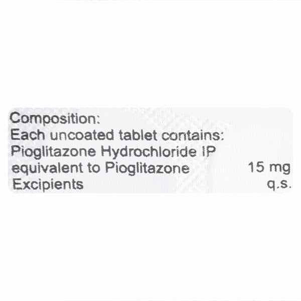 PIOPAR 15 Tablet 15's