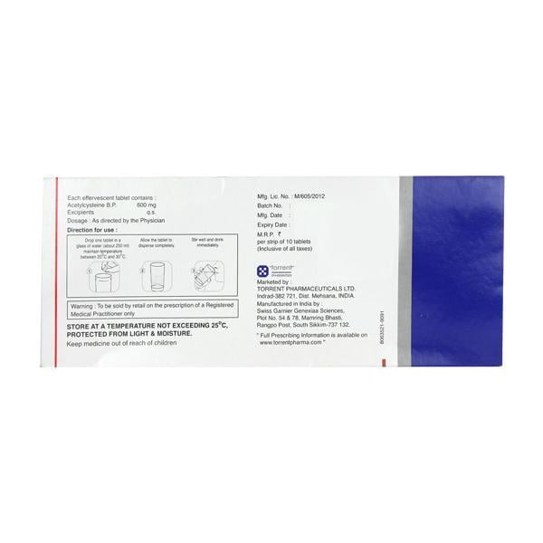 Mucovisc 600mg Tablet 10'S