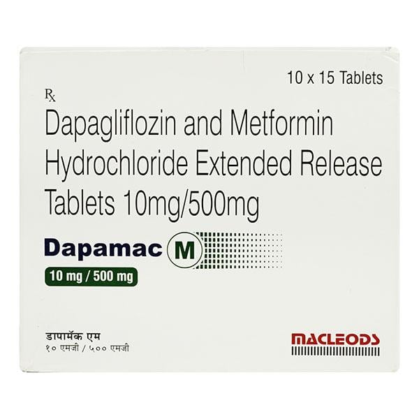 DAPAMAC M 10/500 Tablet 15's